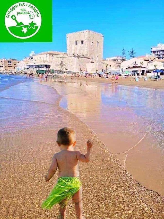 A Pozzallo Vicino Al Mare Villa Eksteriør billede